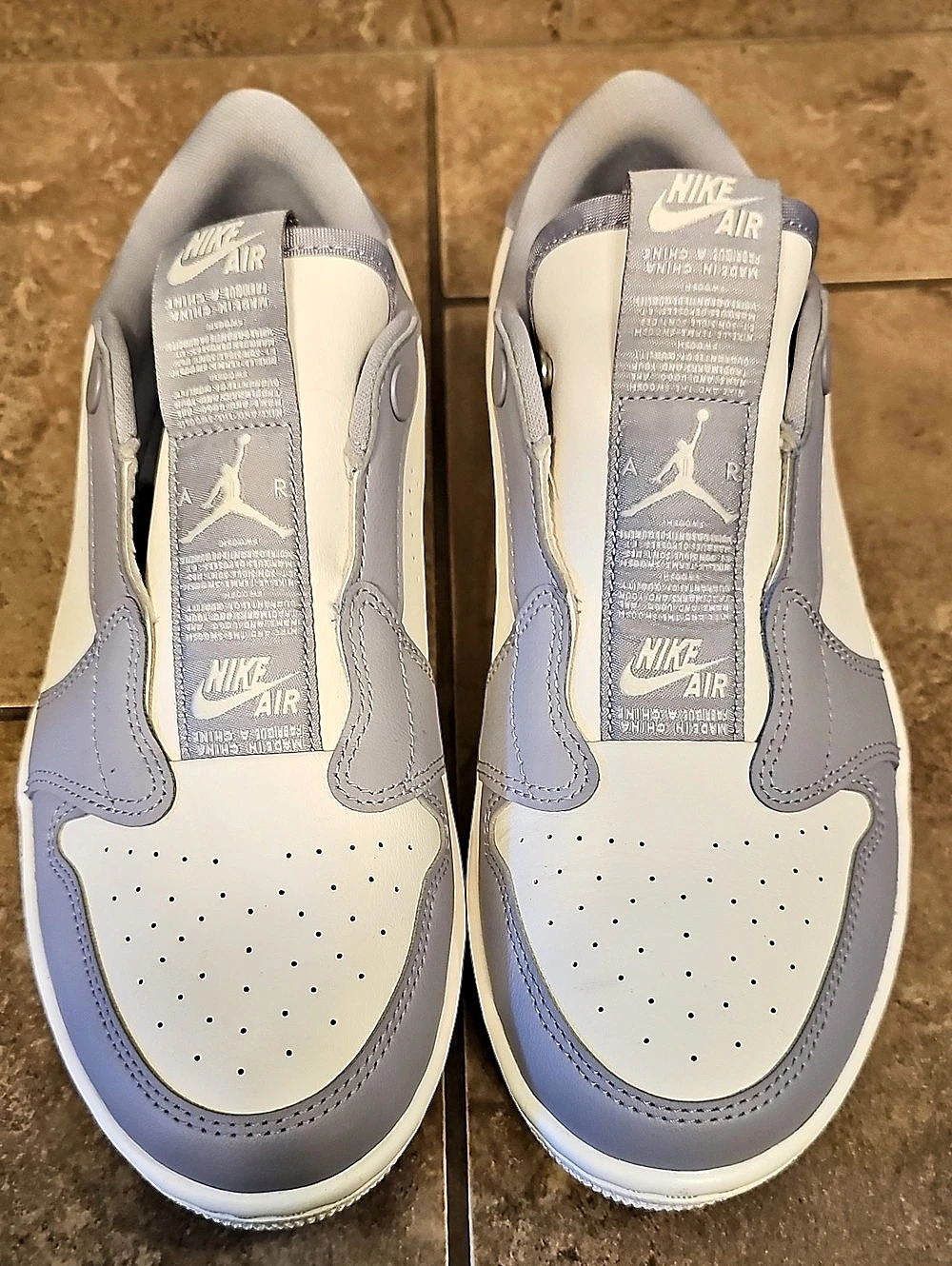 Nike Air Jordan 1 Purple & Gray Like New Sneakers